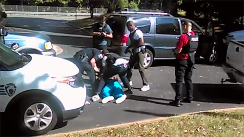 La policía difunde las grabaciones del tiroteo de Charlotte